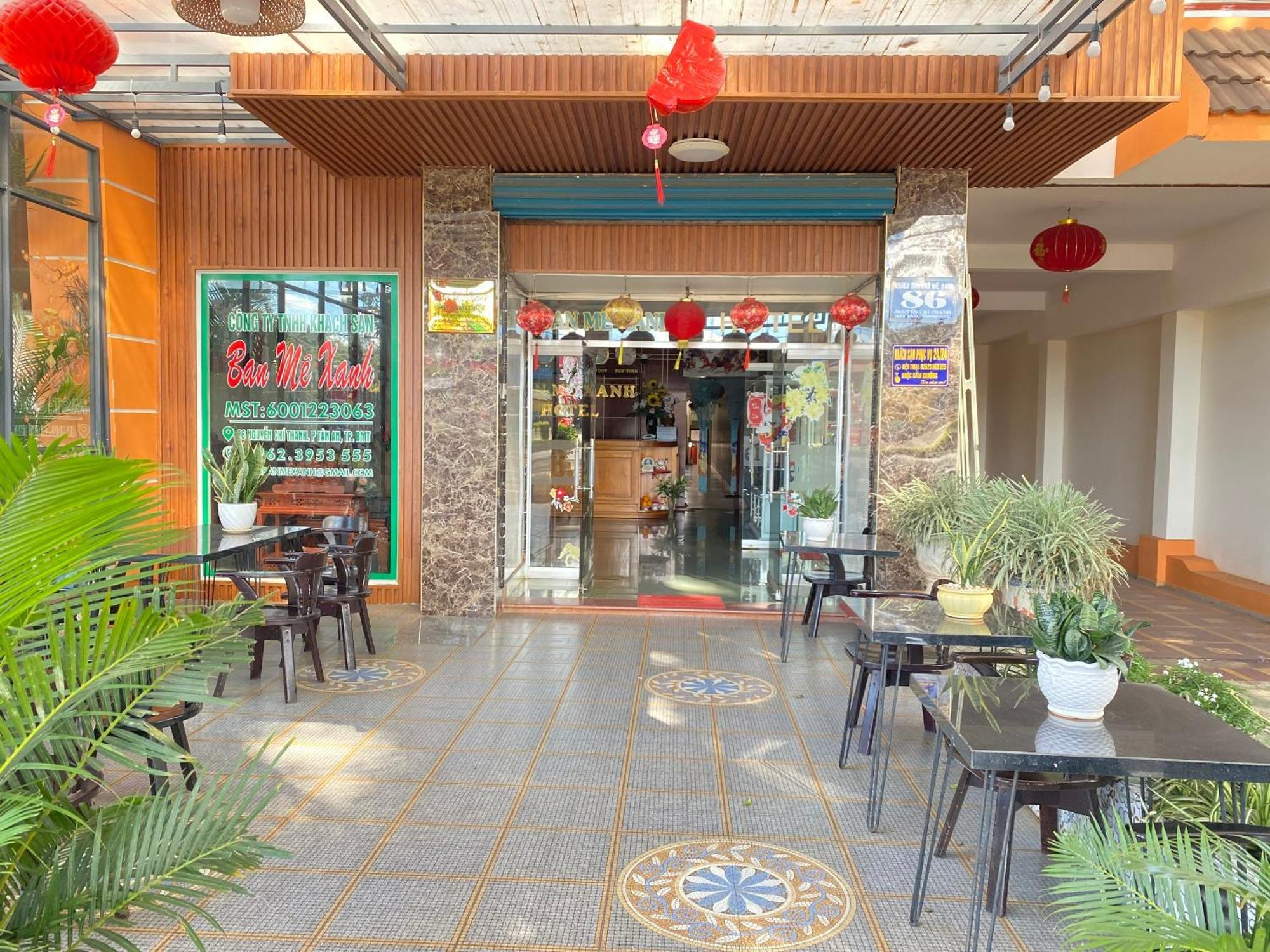 Khach San Ban Me Xanh Hotell Buôn Ma Thuột Exteriör bild